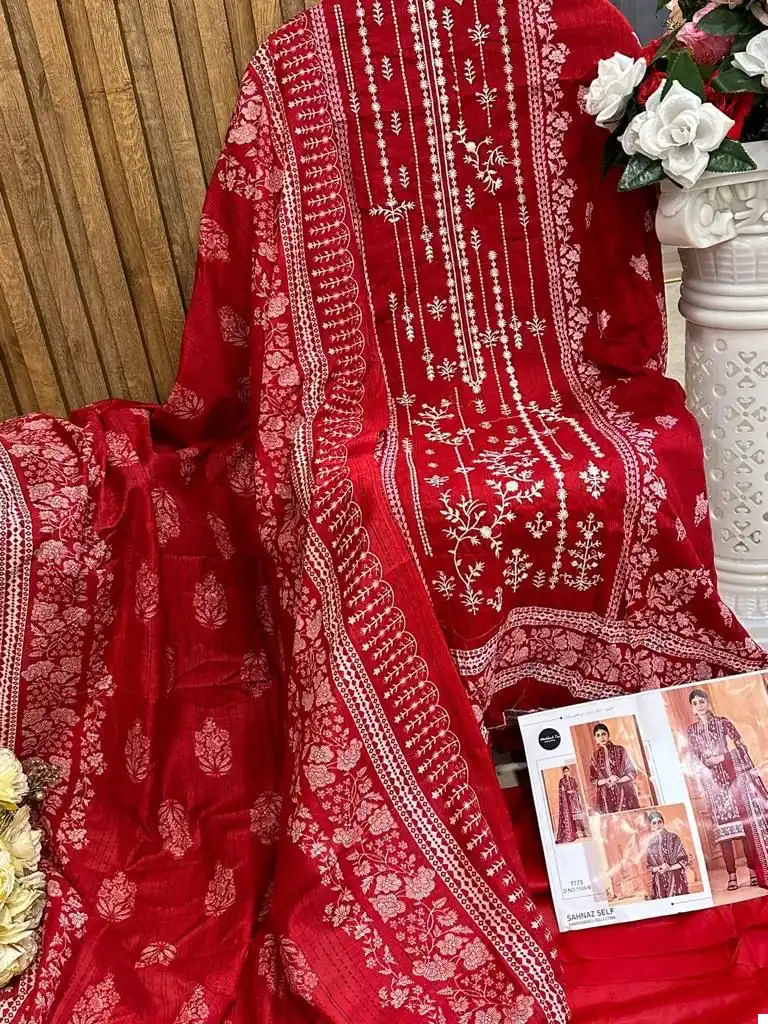 Mehboob Tex Design No 1109 Lawn Cotton Wholesale Pakistani Salwar Suit Catalog - Image 15