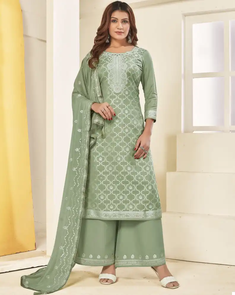 Panch Ratna Ringtone Pure Muslin Silk Wholesale Fancy Salwar Suit Catalog