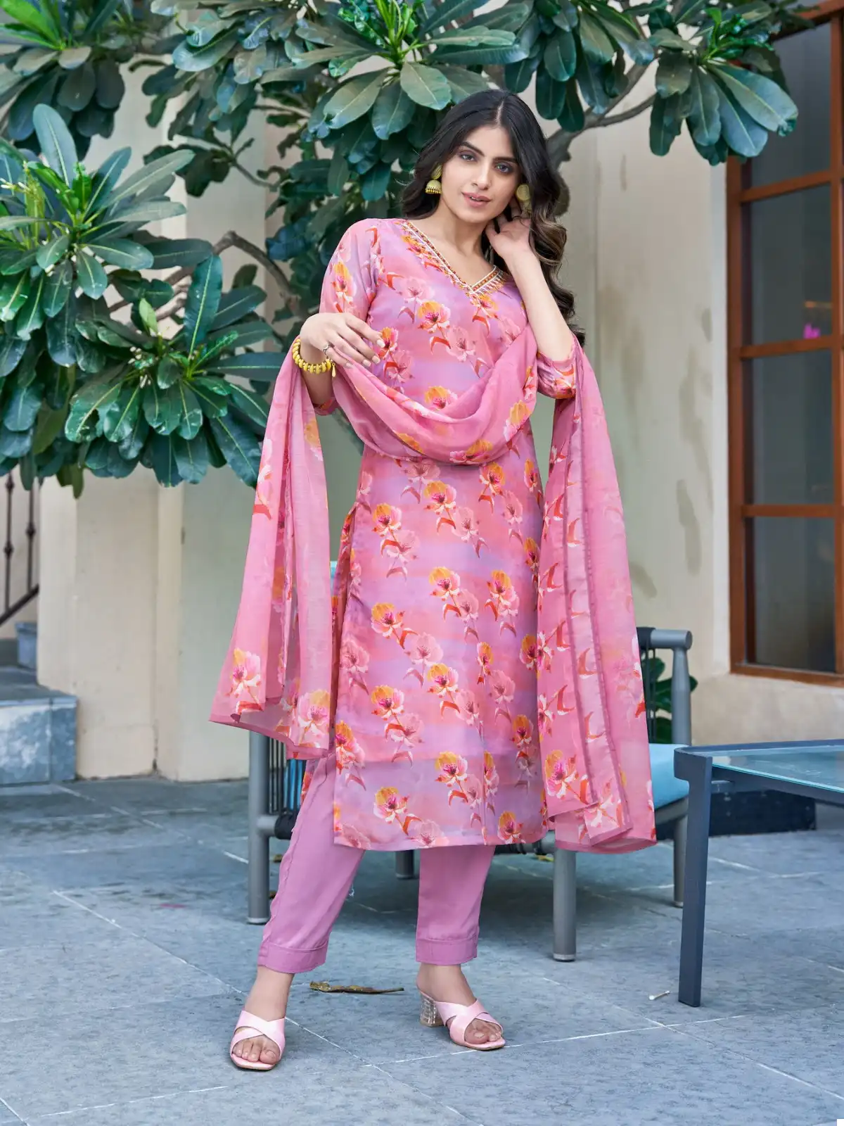 Parra Studio Megha Organza Digital Print Wholesale Readymade Salwar Suit Catalog - Image 2