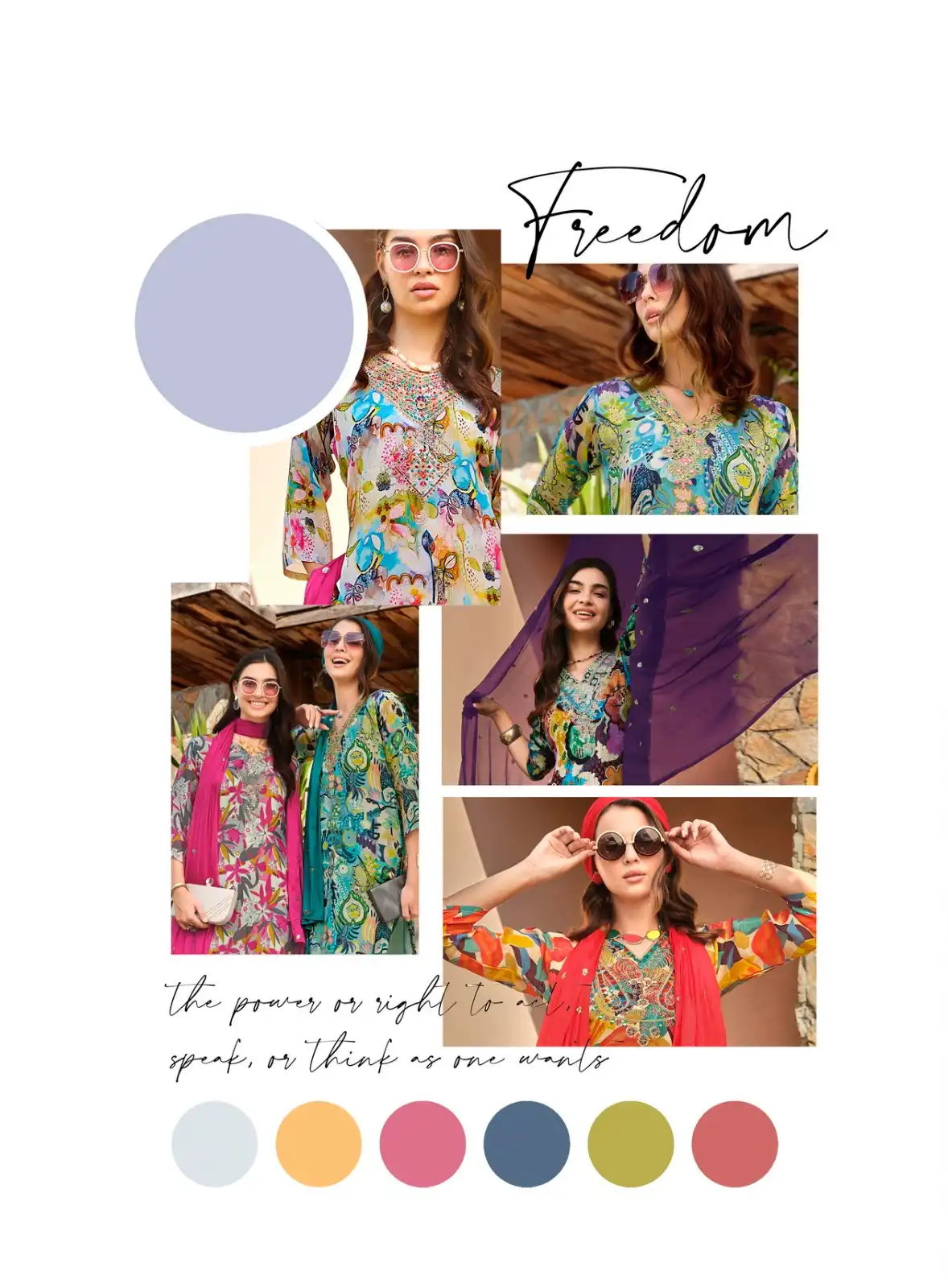 Radhika Lifestyle Womaniya 1 Pure Chinon Digital Print Wholesale Readymade Salwar Suit Catalog - Image 4