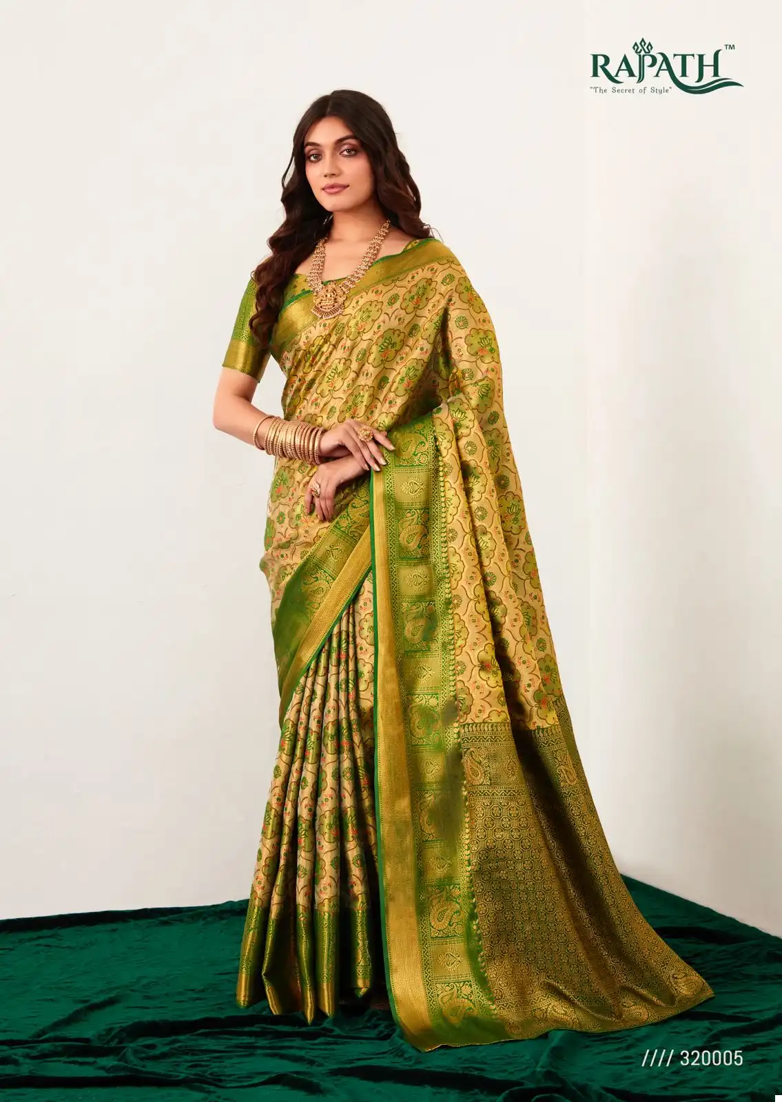 Rajpath Rachita Silk Pure Dharamavaram Silk Wholesale Fancy Sarees Catalog - Image 5
