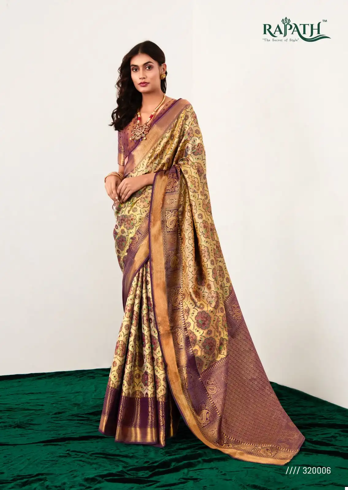 Rajpath Rachita Silk Pure Dharamavaram Silk Wholesale Fancy Sarees Catalog - Image 6