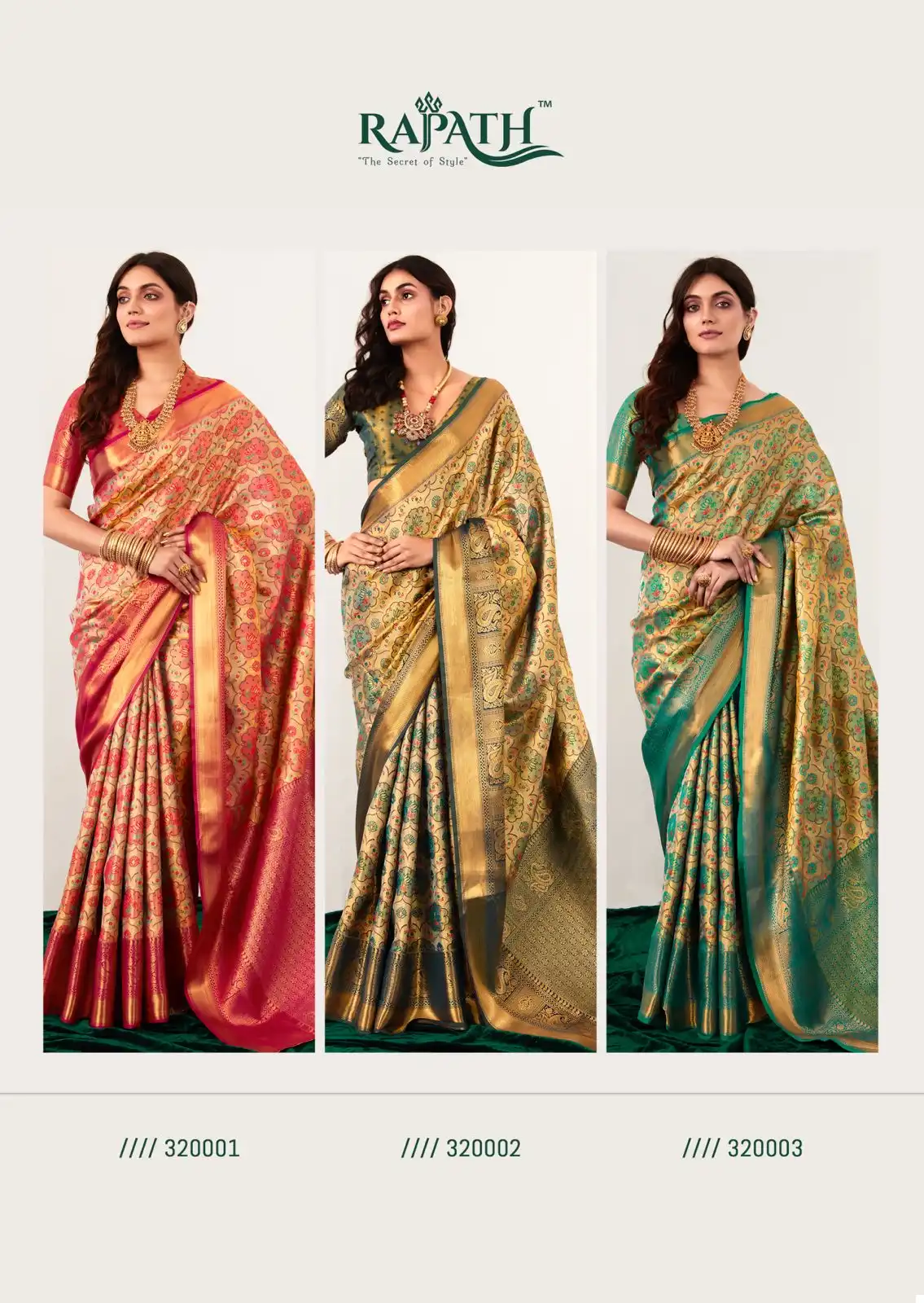 Rajpath Rachita Silk Pure Dharamavaram Silk Wholesale Fancy Sarees Catalog - Image 8