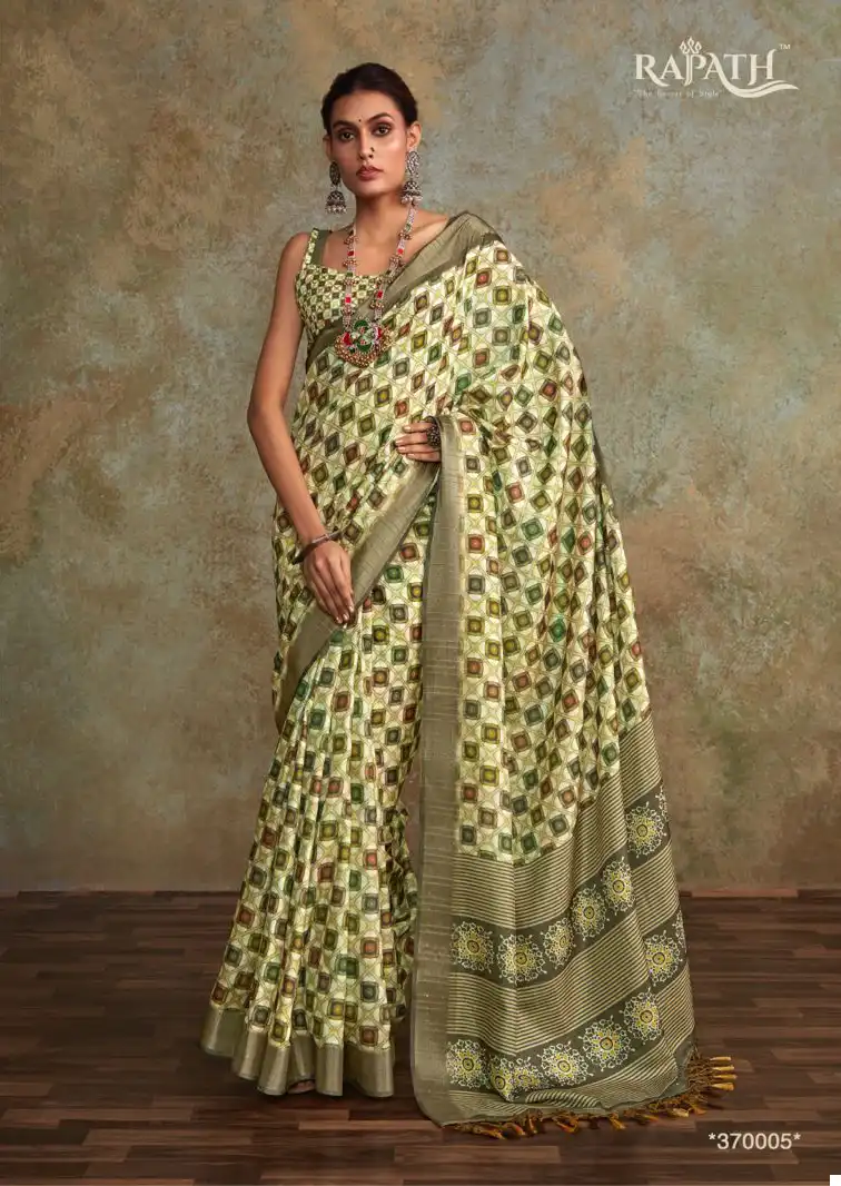 Rajpath Ritika Silk Handloom Silk Wholesale Sarees Catalog - Image 4
