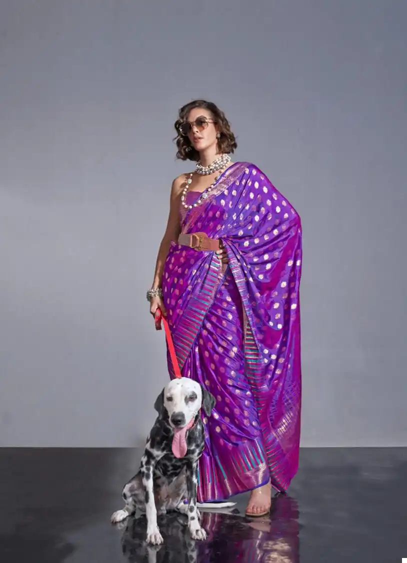 Rajtex Kodai Silk Handwoven Weaving Silk Wholesale Fancy Sarees Catalog - Image 3