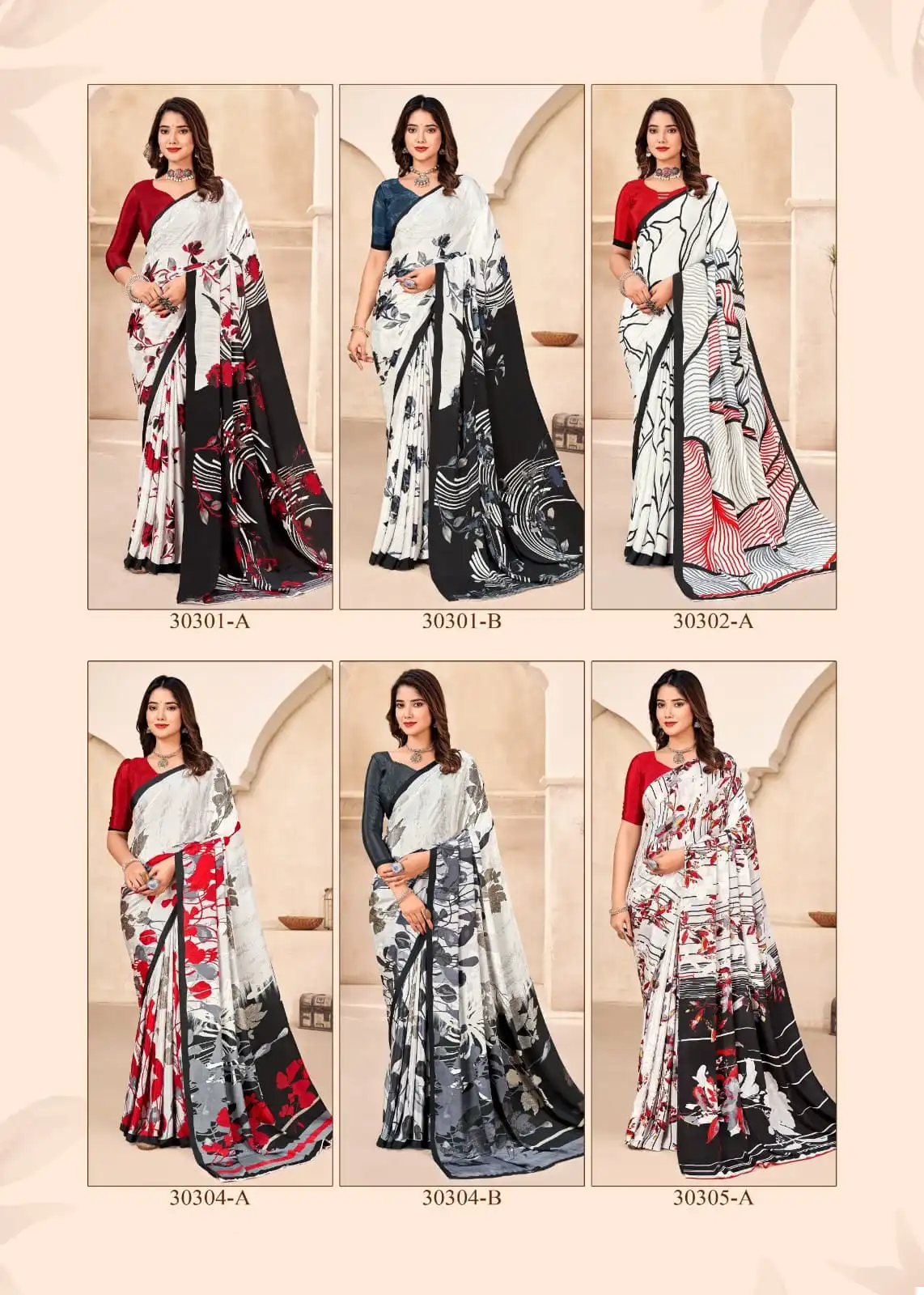 Ruchi Vivantaa Silk Crepe Wholesale Fancy Sarees Catalog - Image 13