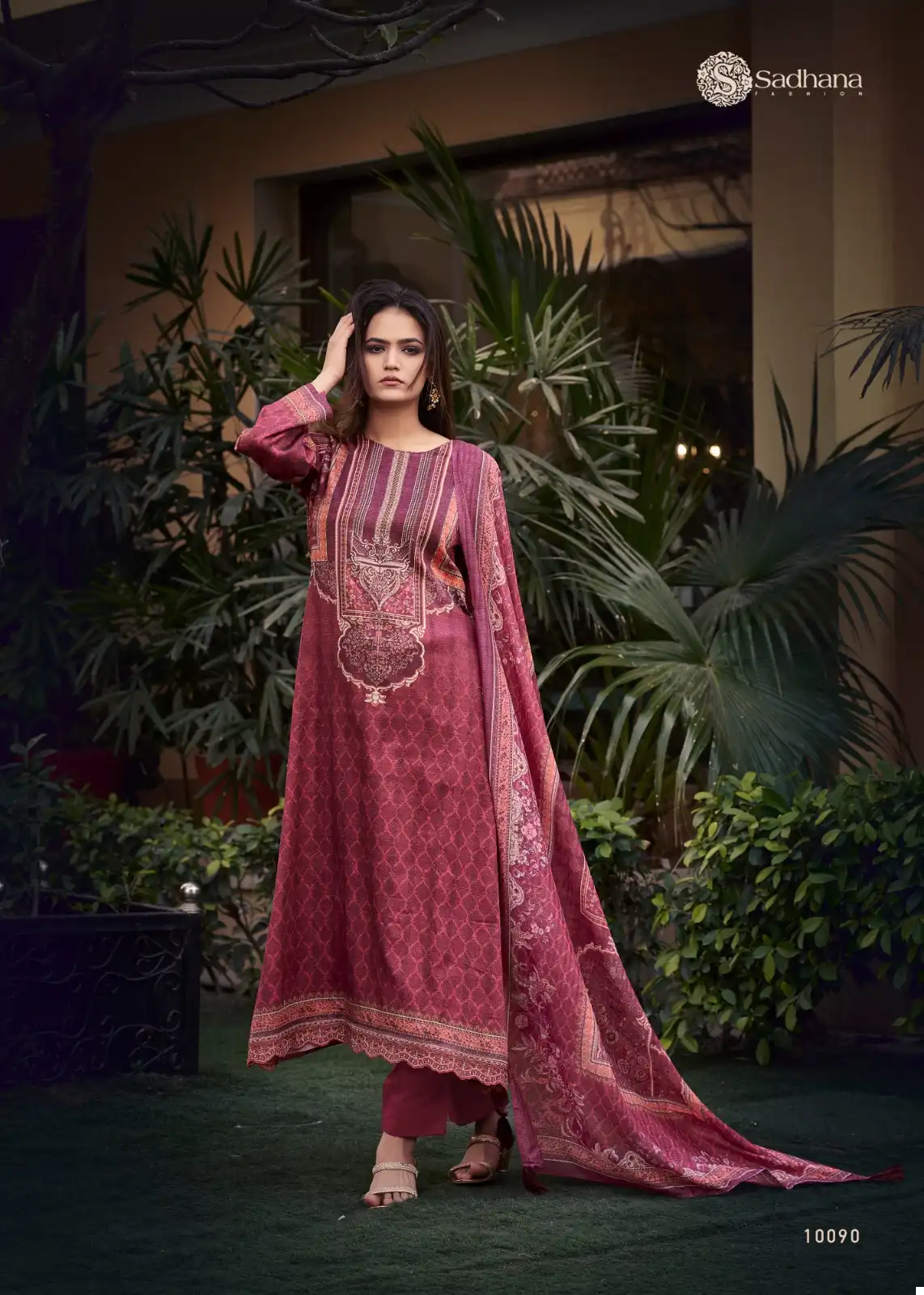 Sadhana Fashion Lynia Pure Jamm Cotton Wholesale Fancy Salwar Suit Catalog - Image 5