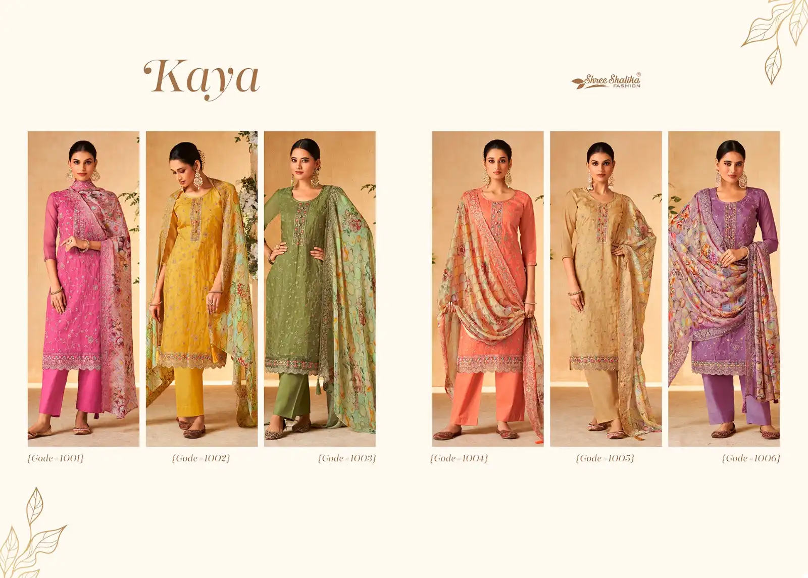 Shree Shalika Kaya Soft Organza Wholesale Designer Salwar Suit Catalog - Image 7