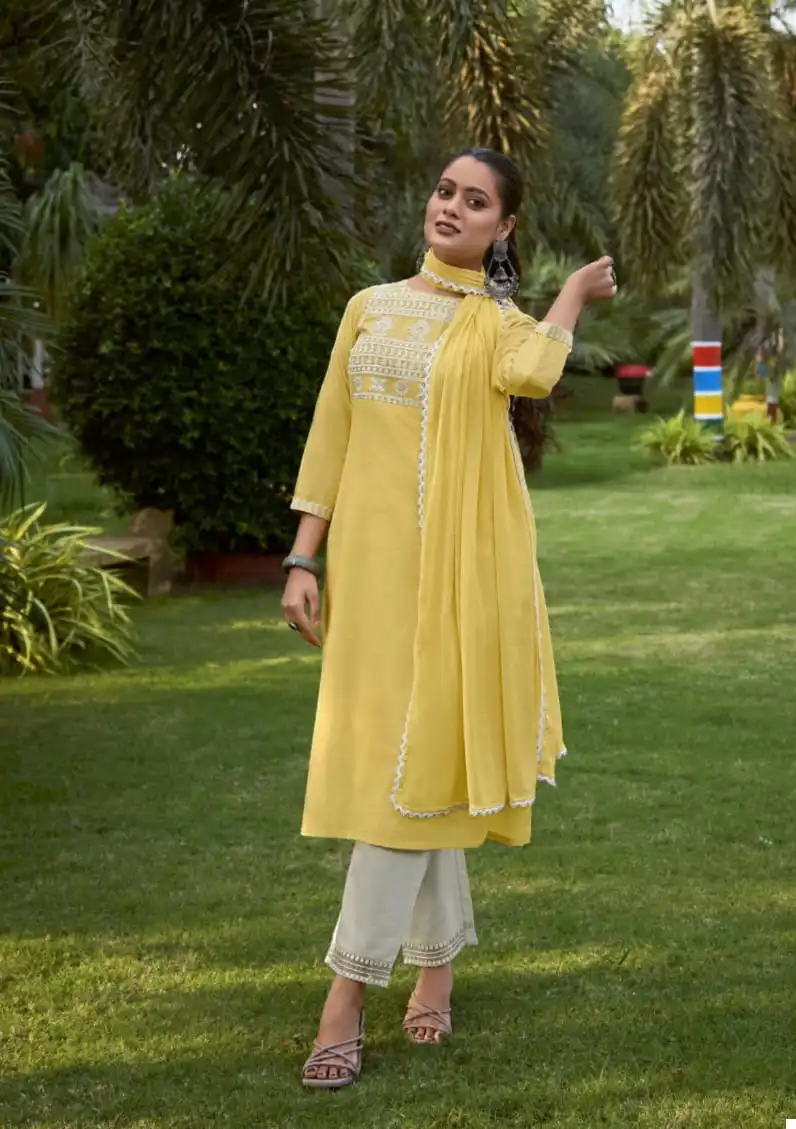 Subhash Sarees Pari 2 Mal Cotton Wholesale Fancy Readymade Salwar Suit Catalog - Image 2