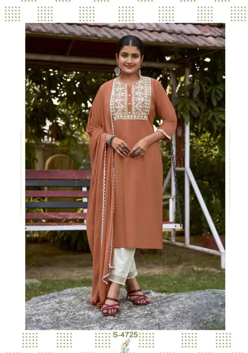 Subhash Sarees Pari 2 Mal Cotton Wholesale Fancy Readymade Salwar Suit Catalog - Image 5