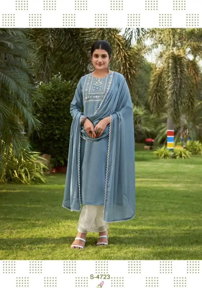 Subhash Sarees Pari 2 Mal Cotton Wholesale Fancy Readymade Salwar Suit Catalog - Image 6