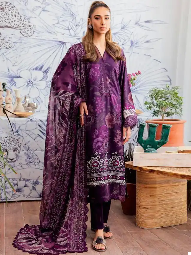 Taj Creations Do.no 490 & 491 Pure Cotton Print Wholesale Pakistani Salwar Suit Catalog