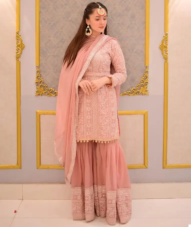 Vardan Ethnic 3053 Heavy Faux Georgette Wholesale Designer Readymade Salwar Suit