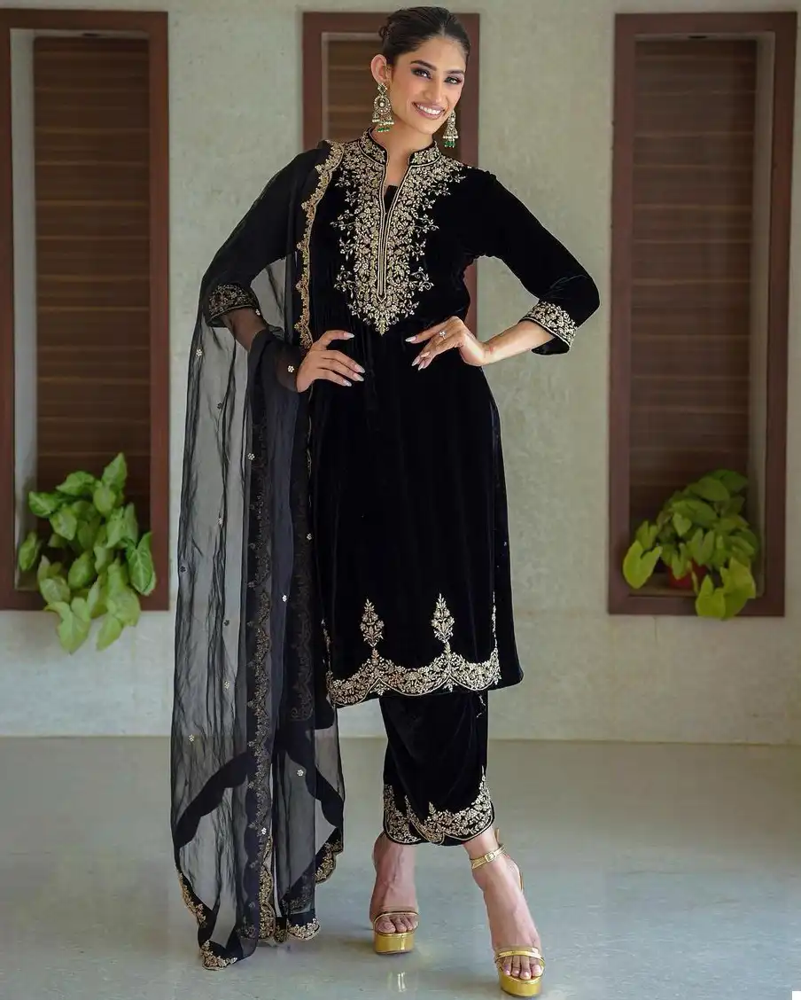 Vardan Ethnic 778 Heavy Viscose Velvet Wholesale Readymade Salwar Suit