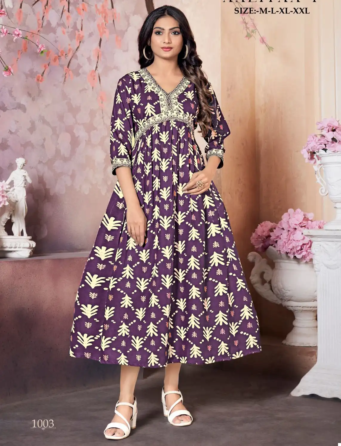 Vardan Ethnic Aaliyaa Vol 1 Heavy Rayon Print Wholesale Long Kurtis Catalog