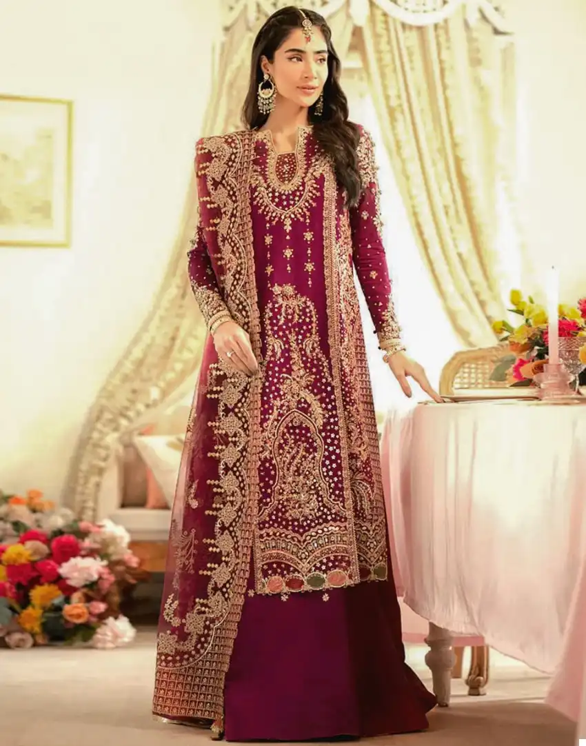 Vardan Ethnic Anamsa 289 Heavy Pure Faux Georgette Wholesale Pakistani Salwar Suit
