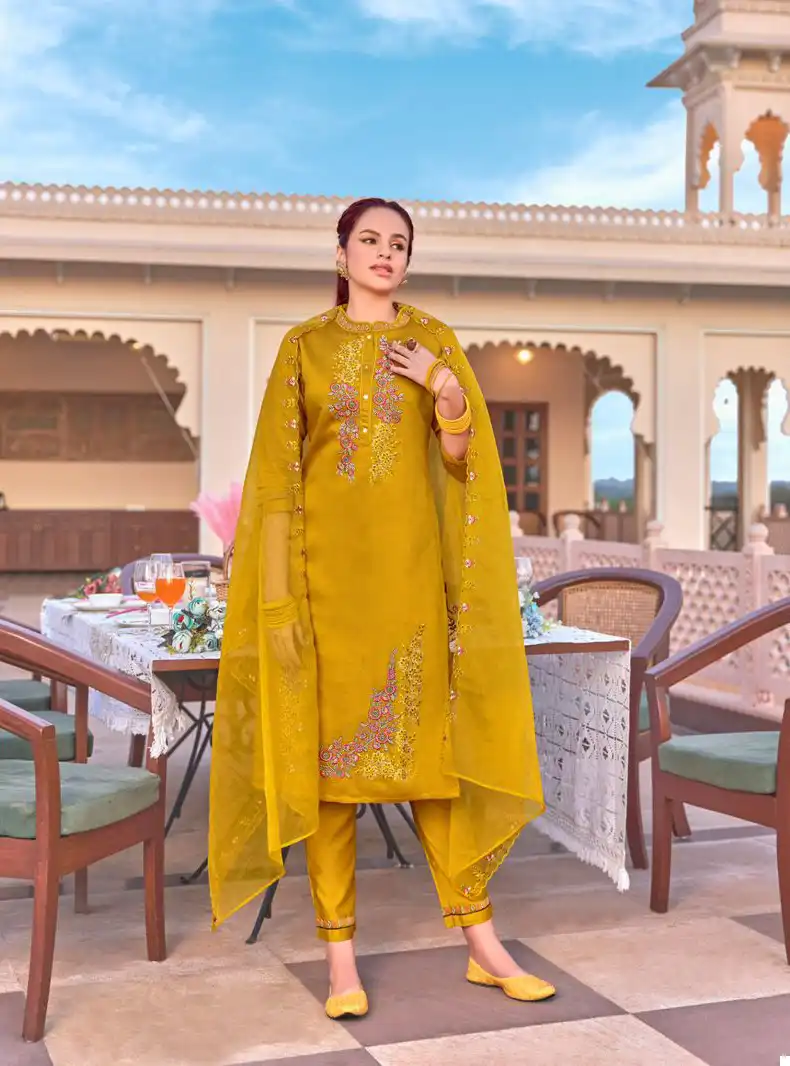 Vardan Ethnic Armani Pure Viscose Wholesale Readymade Salwar Suit Catalog - Image 2