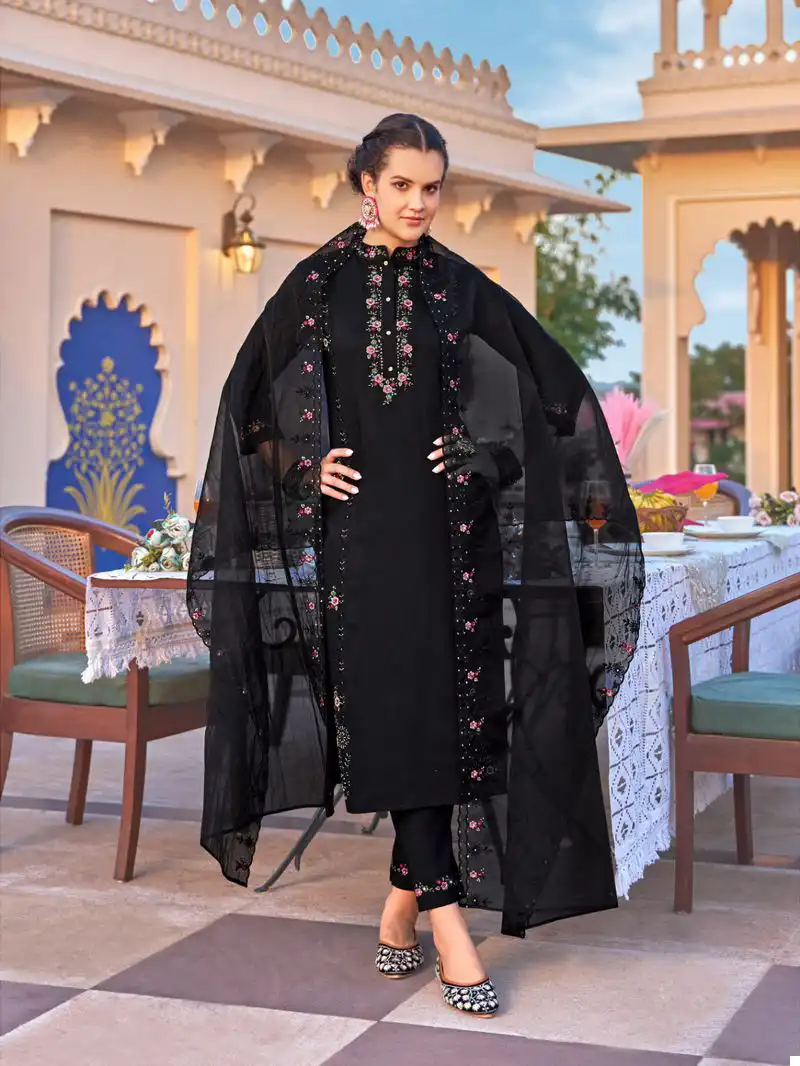 Vardan Ethnic Armani Pure Viscose Wholesale Readymade Salwar Suit Catalog - Image 5