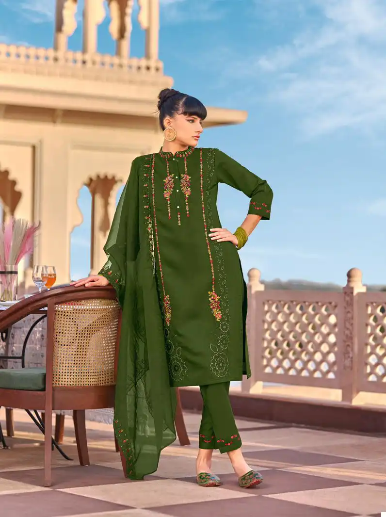 Vardan Ethnic Armani Pure Viscose Wholesale Readymade Salwar Suit Catalog - Image 6