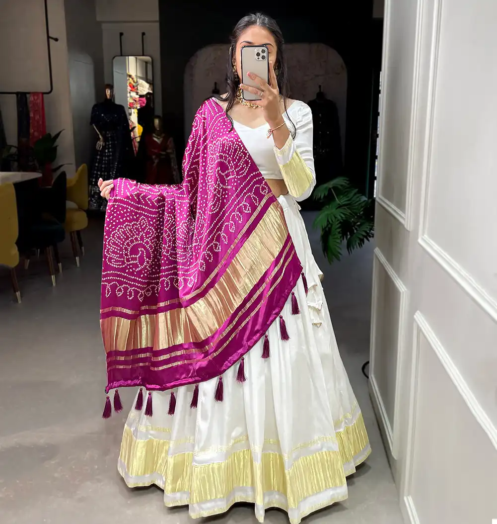 Vardan Ethnic Gaji Silk Wholesale Lehenga Catalog