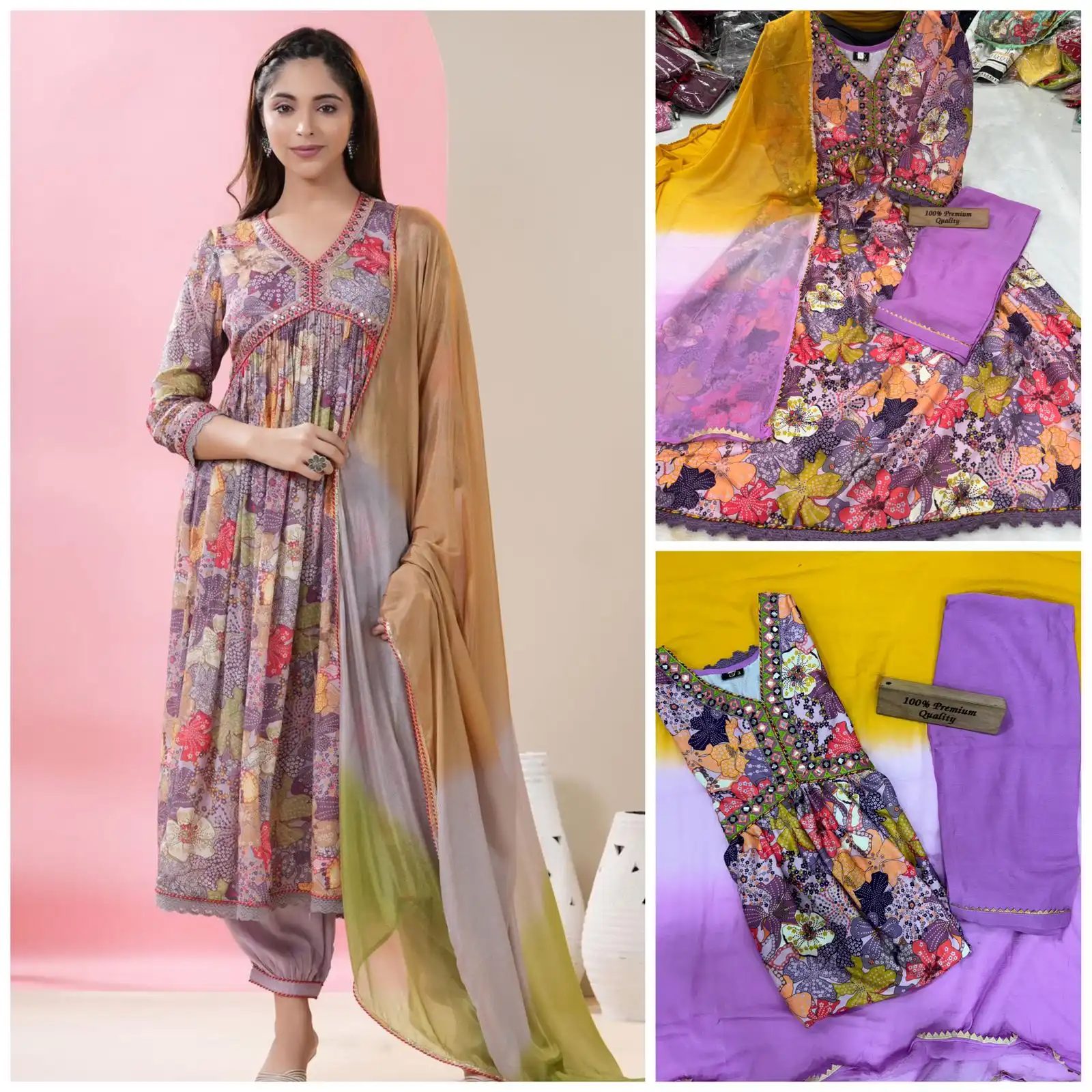 Vardan Ethnic Lotus Vol 2 Pure Rayon Cotton Wholesale Readymade Salwar Suit Catalog - Image 2