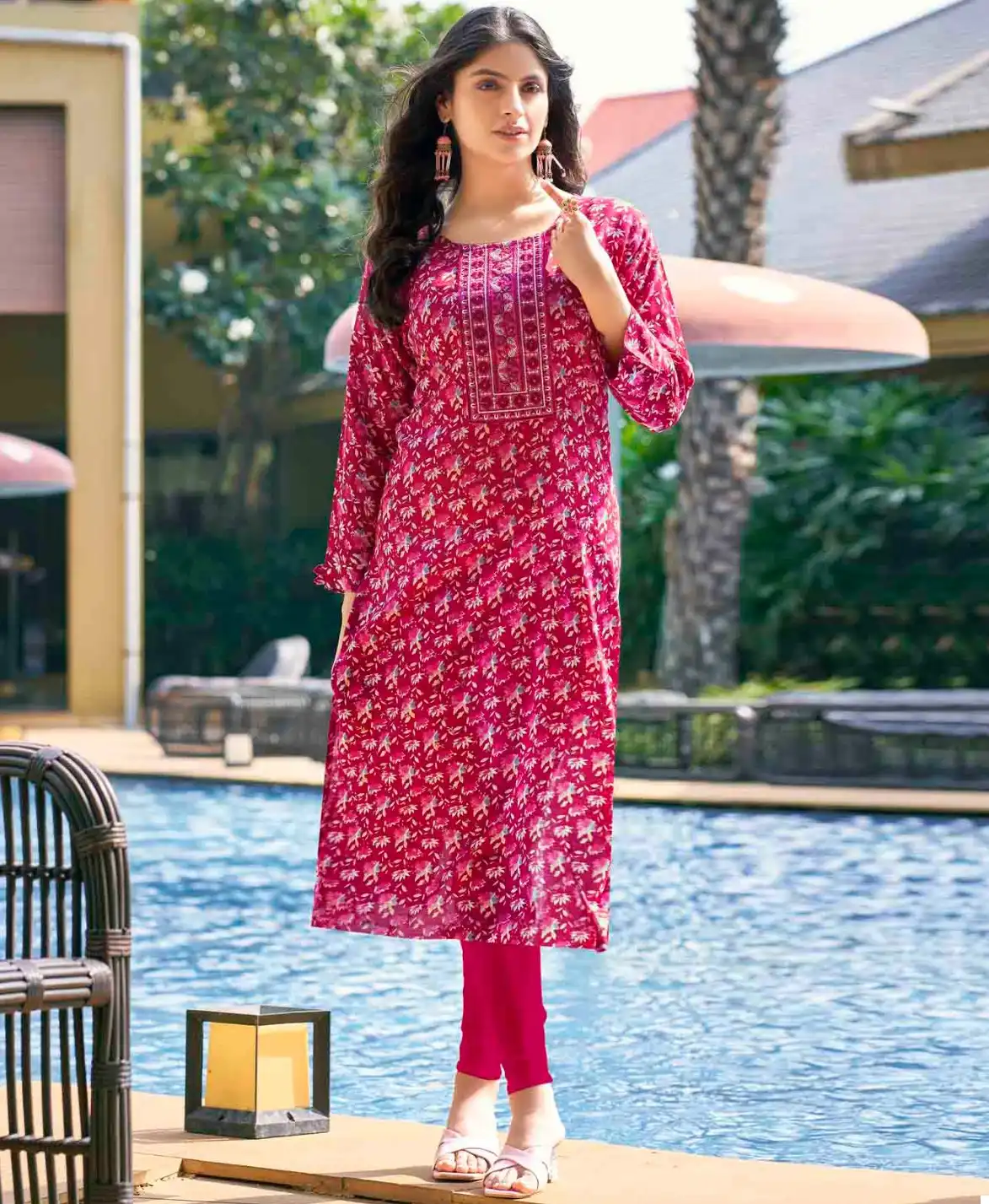 Vardan Ethnic Rolex Vol 1 Heavy Rayon Wholesale Kurtis Catalog