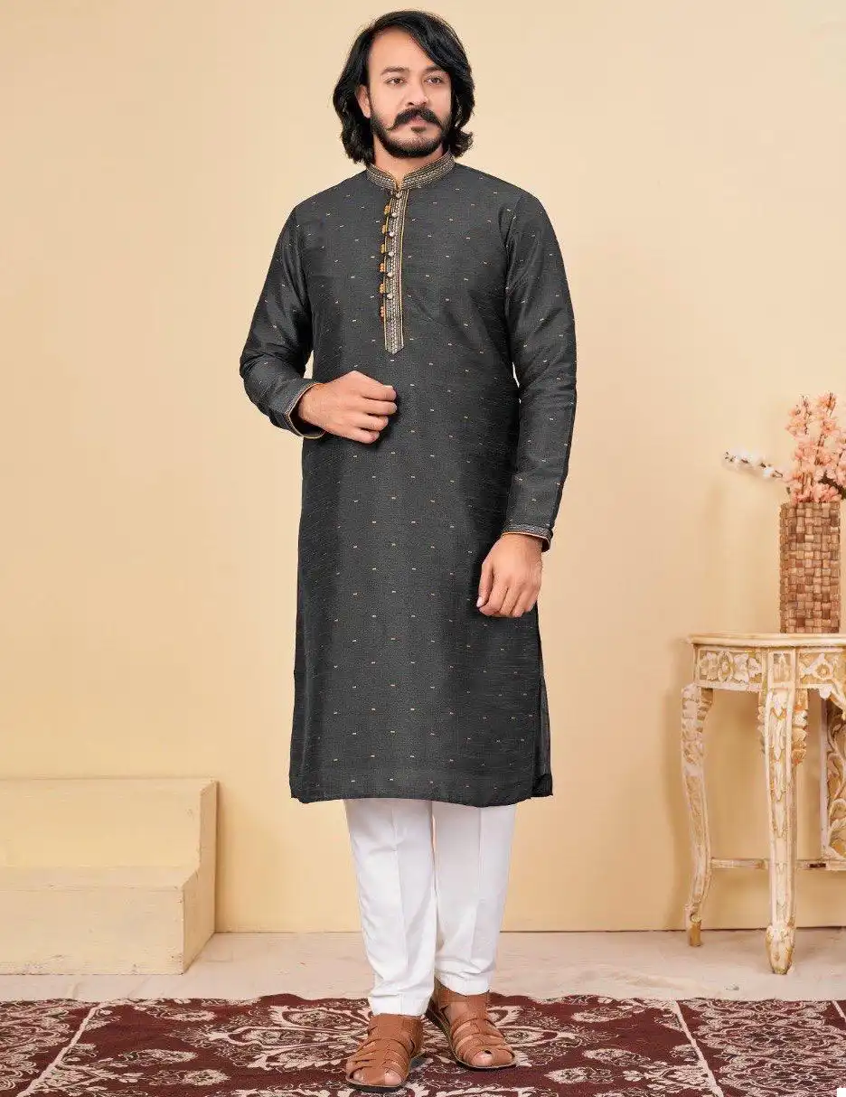 Vardan Ethnic Sye Short Kurta Vol 1 Silk Wholesale Kurta With Pajama Catalog