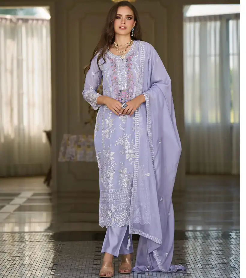 Zaveri Aahira Soft Organza Wholesale Designer Readymade Salwar Suit Catalog