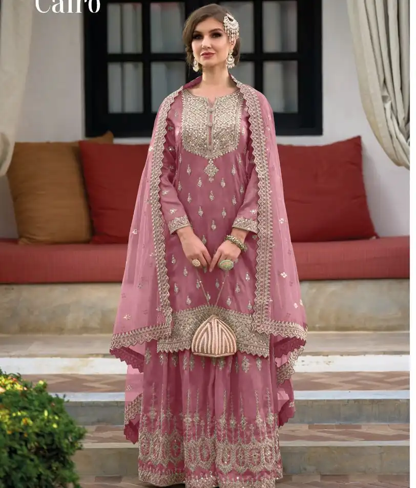 Zaveri Cairo Heavy Silk Wholesale Designer Readymade Salwar Suit Catalog