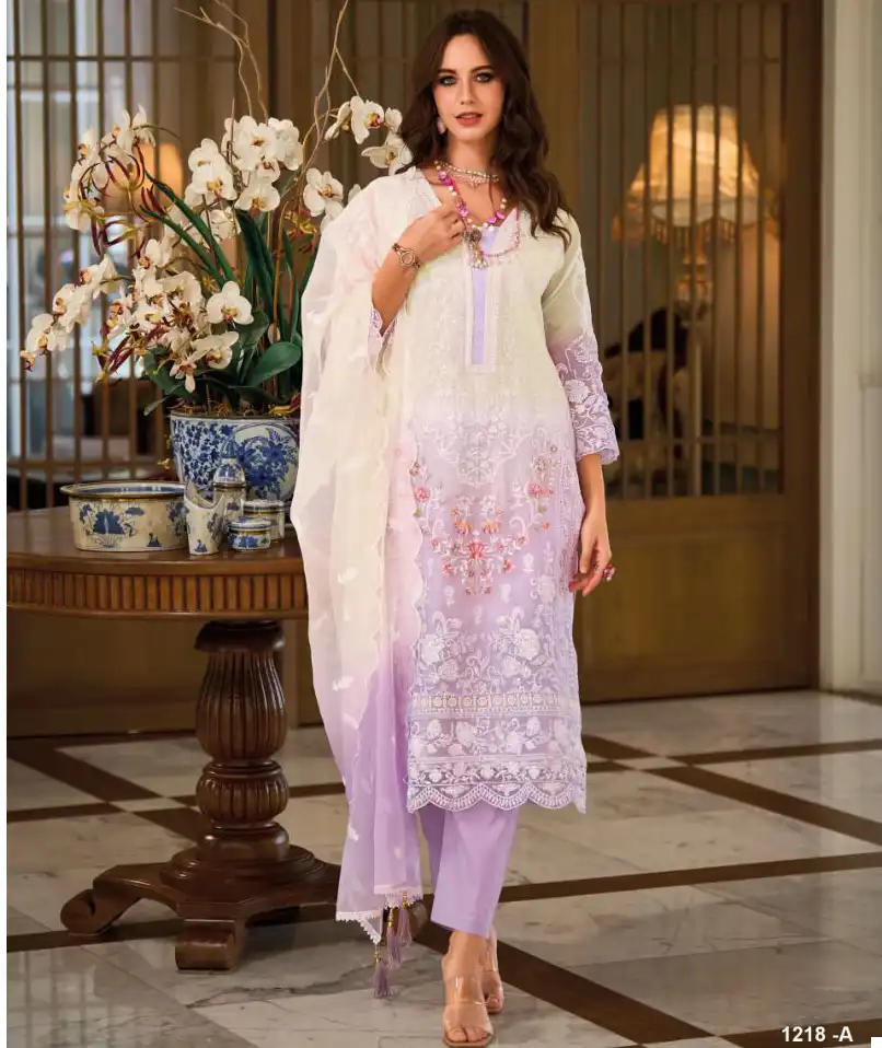 Zaveri Femina Colour Edition Soft Organza Wholesale Designer Readymade Salwar Suit Catalog