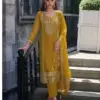 Zaveri Jil-Mil Soft Organza Designer Readymade Salwar Suit