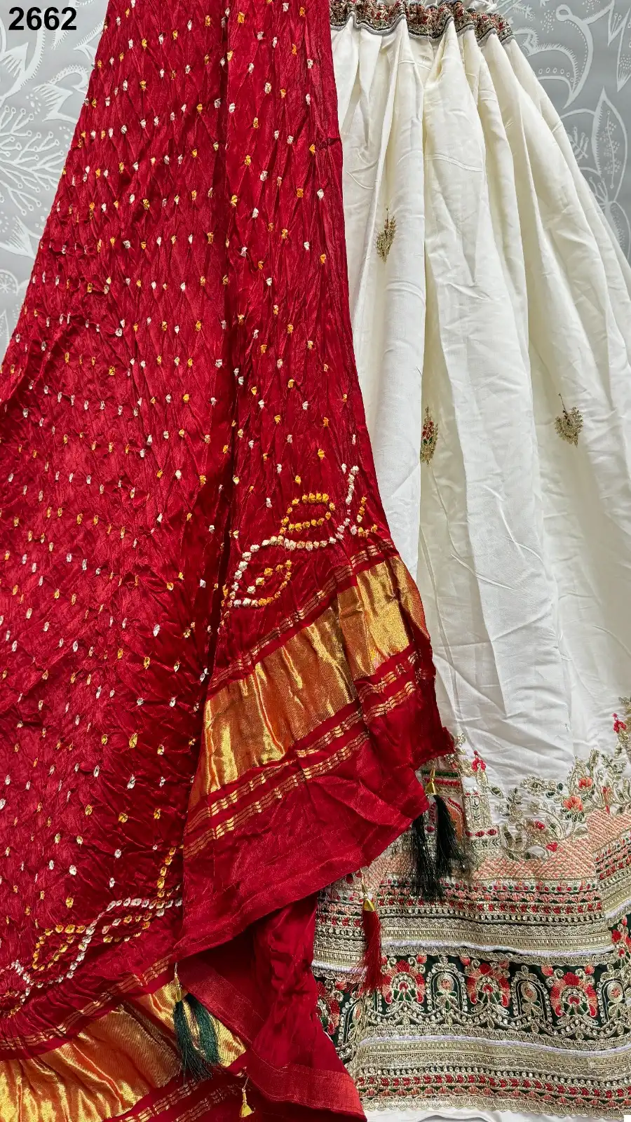 Anjani Art 2662 Gadhwal Silk Wholesale Lehenga - Image 5