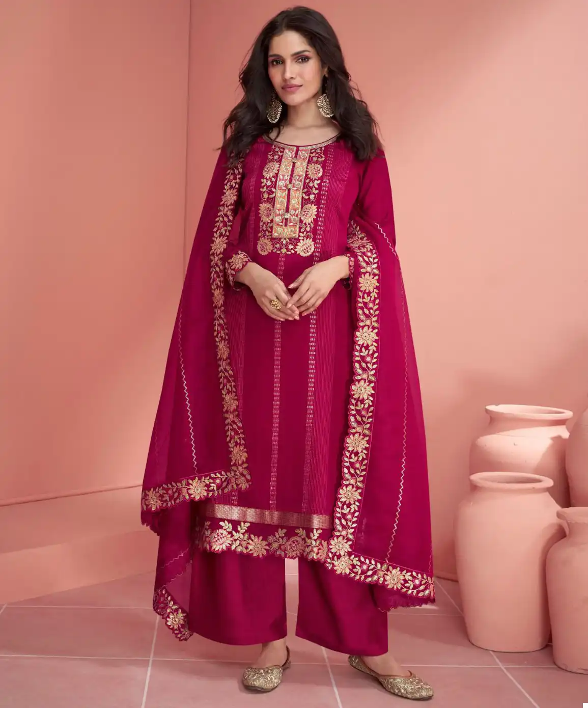 Aashirwad Mehran Premium Silk Wholesale Designer Salwar Suit Catalog