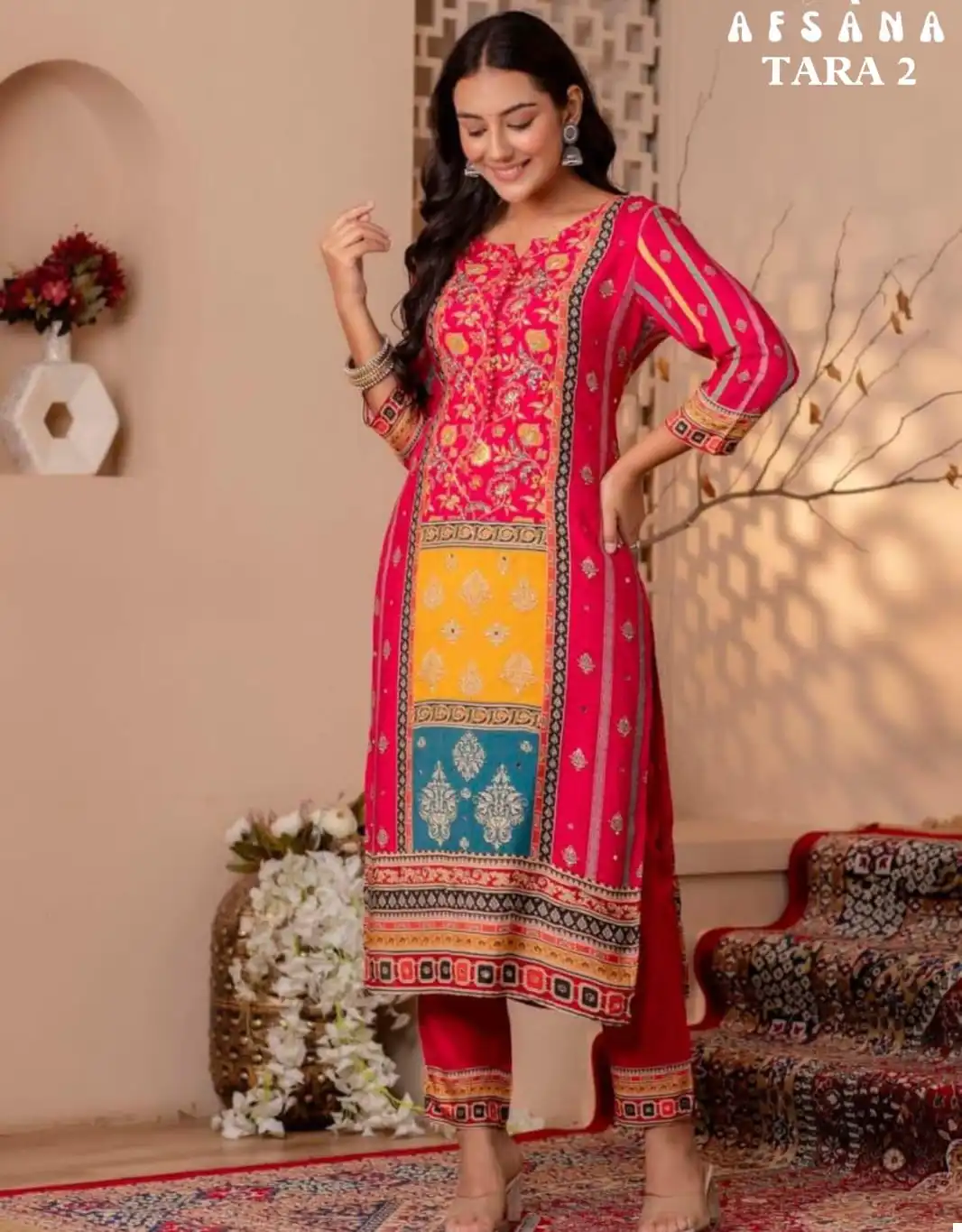 Afsana Tara 2 Pure Muslin Sequence Digital Print Wholesale Pakistani Readymade Salwar Suit Catalog