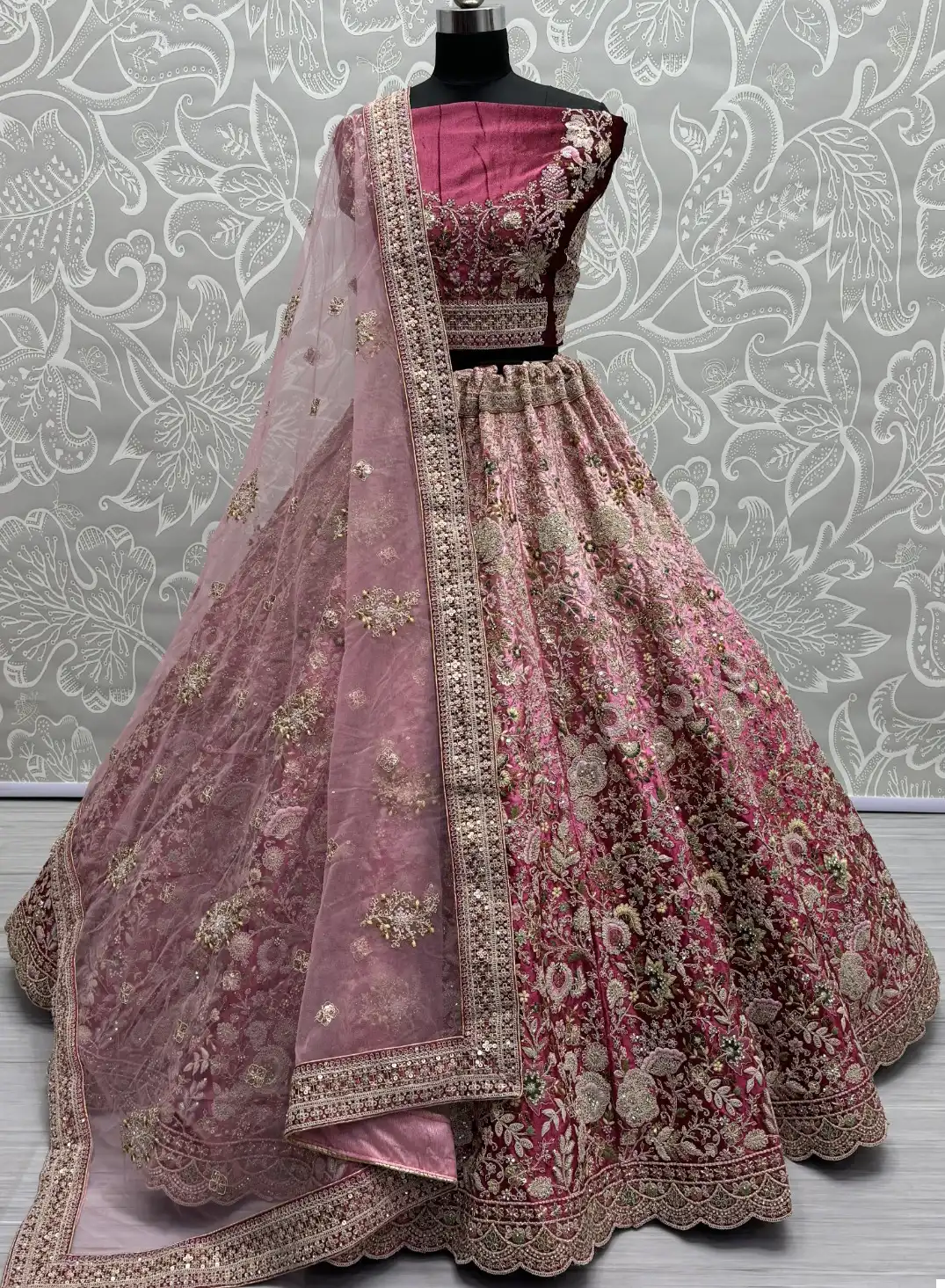 Anjani Art 2656 Velvet Wholesale Lehenga Catalog