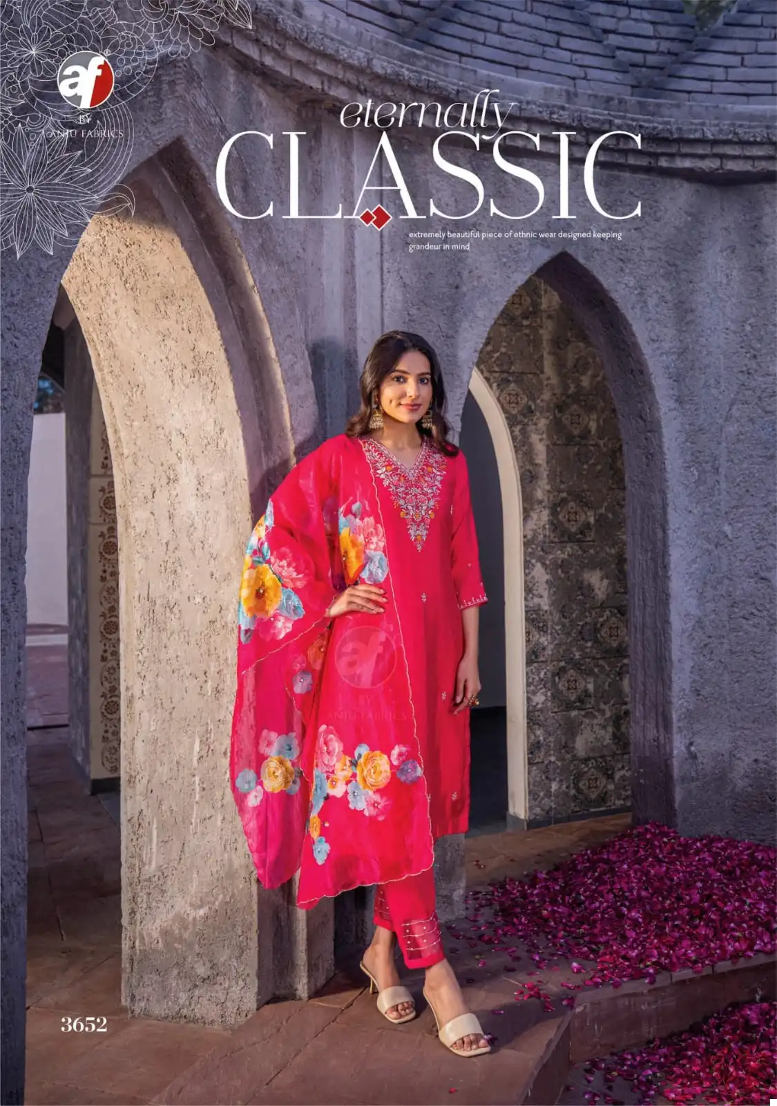Anju Fabric Mayra Vol 4 Viscose Modal Wholesale Readymade Salwar Suit Catalog — Wholesale Salwar Suits, Anju fabric wholesale from Surat - Gallery Image 5