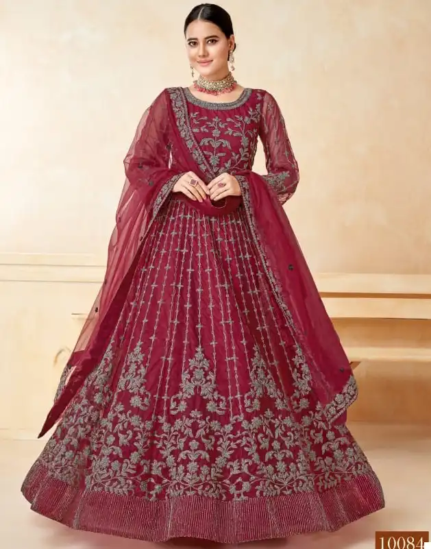 Anjubaa Vol 8 Net Wholesale Designer Salwar Suit Catalog