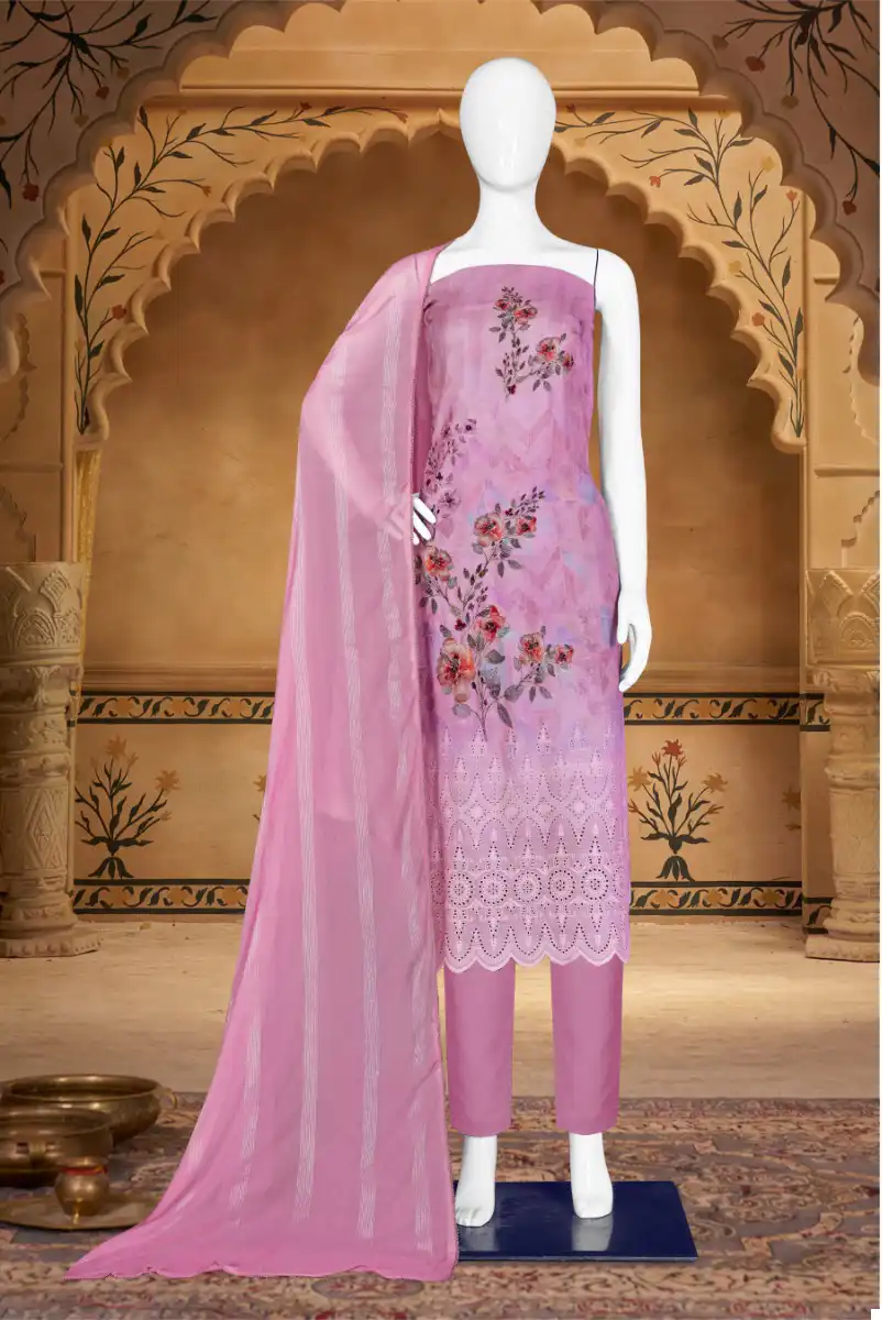 Bipson Lamborgini 2446 Pure Cotton Wholesale Salwar Suit Catalog - Image 3