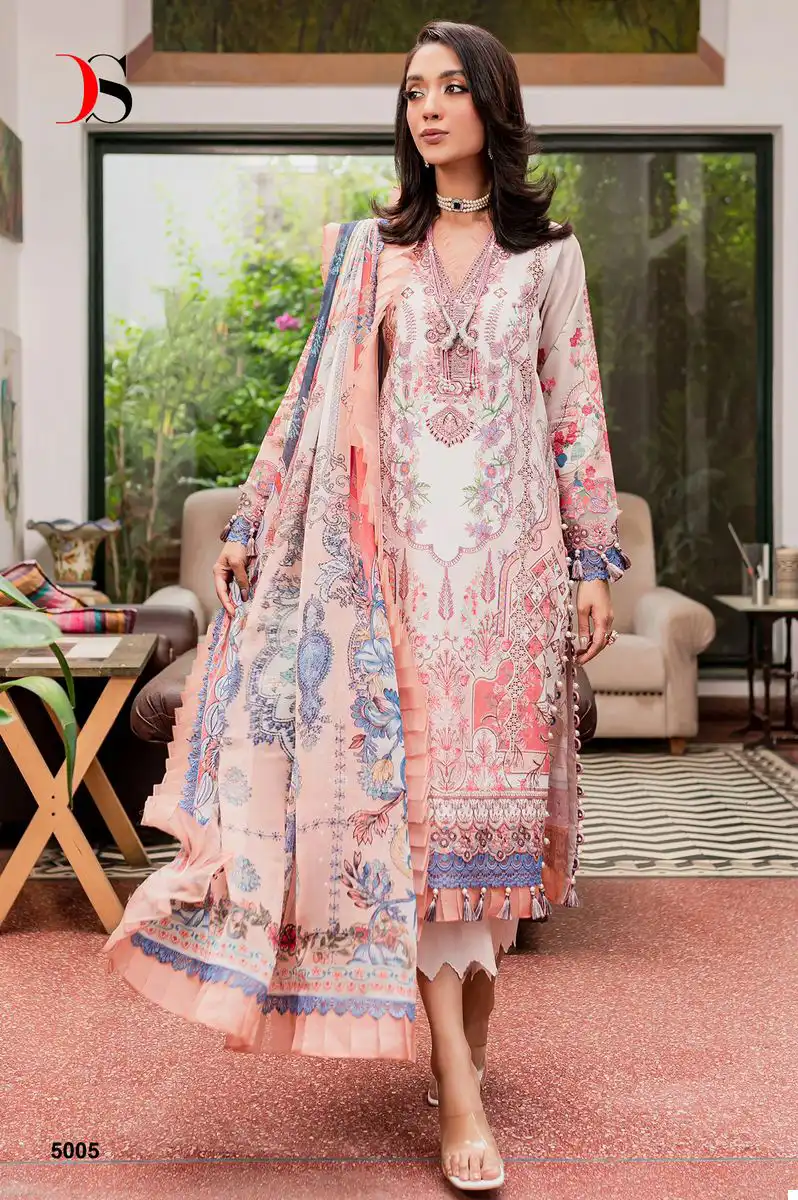 Deepsy Suits Jade Bliss Lawn 24 Pure Cotton Print Wholesale Pakistani Salwar Suit Catalog - Image 6