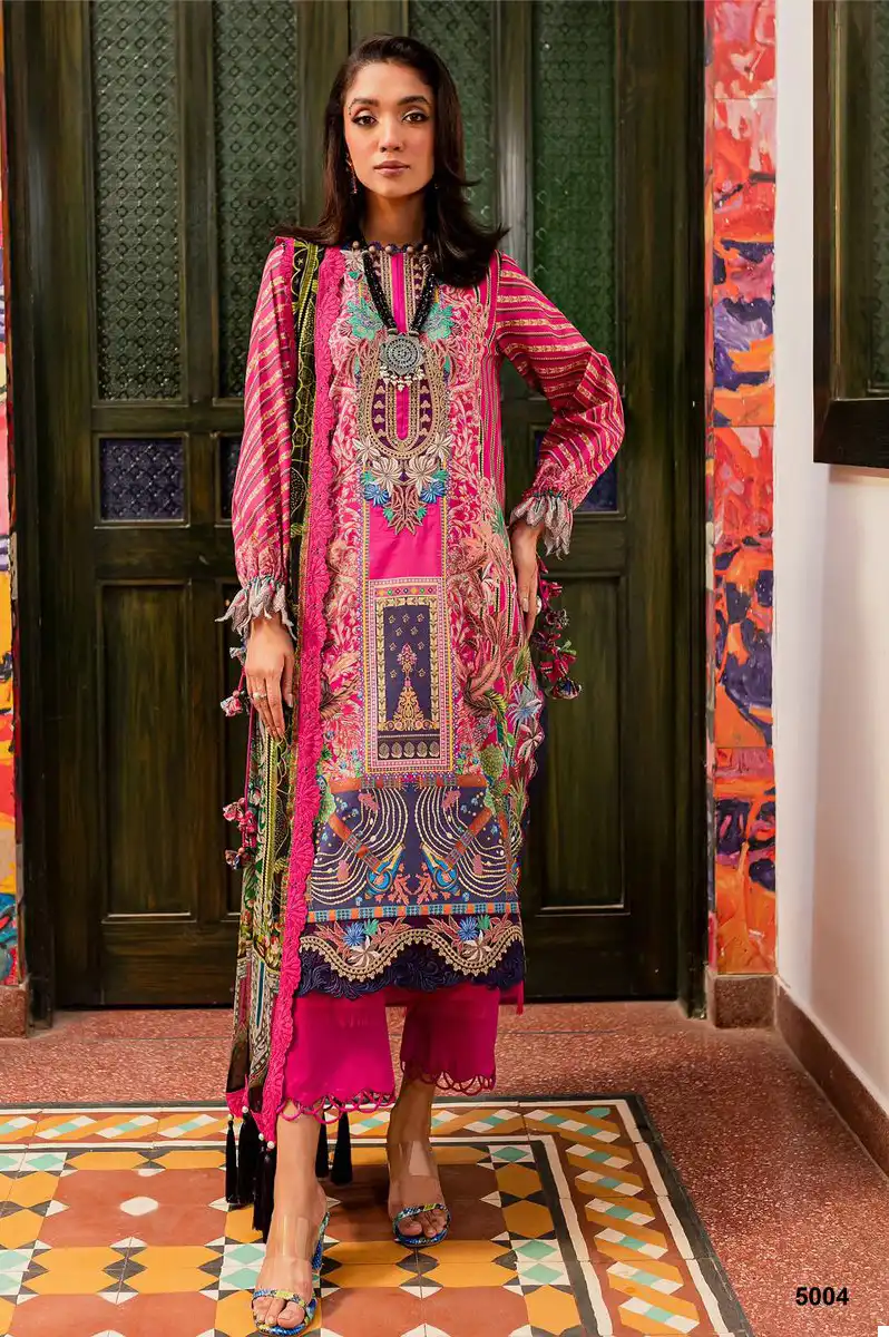 Deepsy Suits Jade Bliss Lawn 24 Pure Cotton Print Wholesale Pakistani Salwar Suit Catalog - Image 7