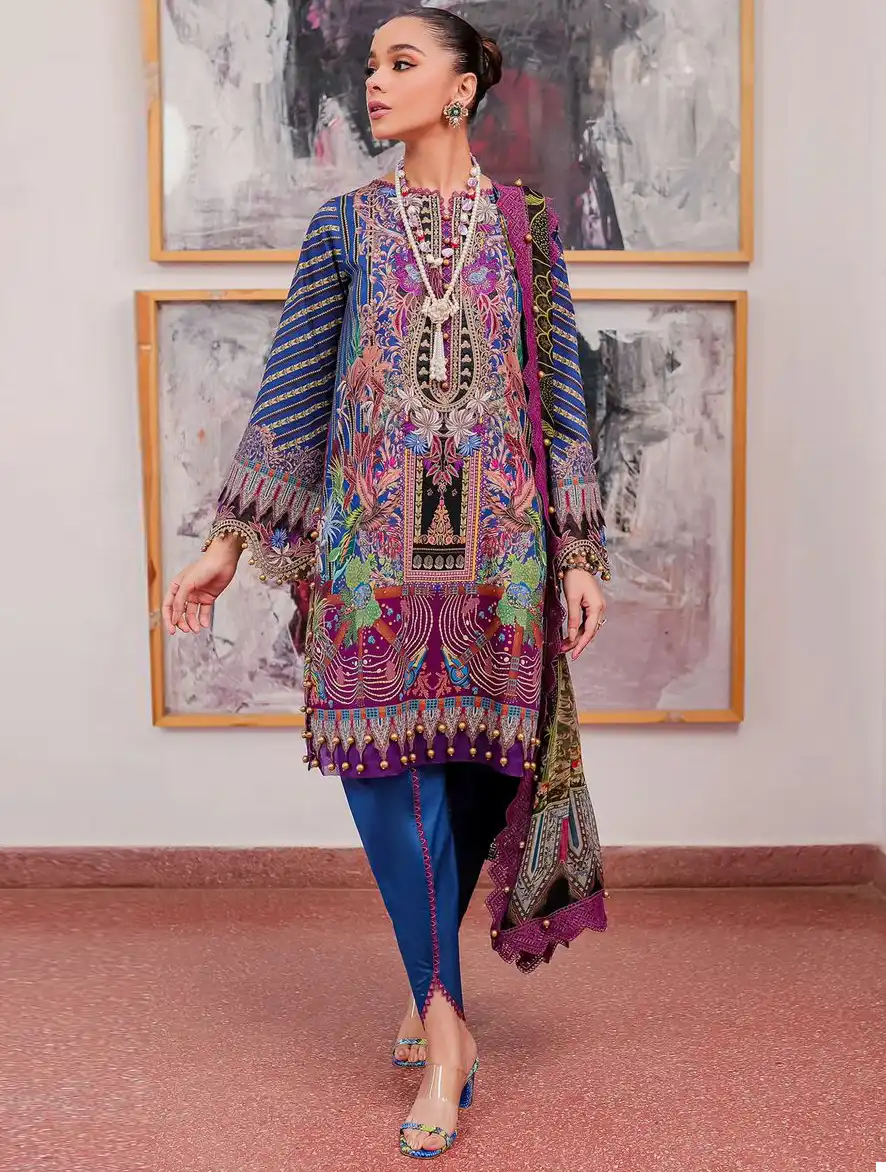 Deepsy Suits Jade Bliss Lawn 24 Pure Cotton Print Wholesale Pakistani Salwar Suit Catalog