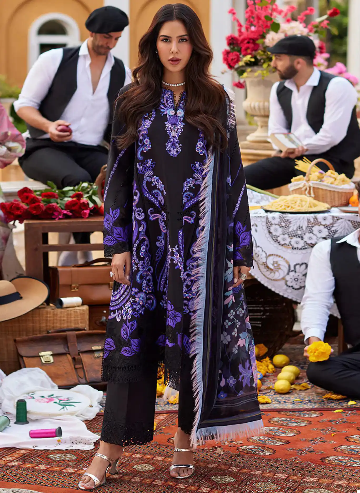 Deepsy Suits Mush-Q Pure Cotton Wholesale Pakistani Salwar Suit Catalog