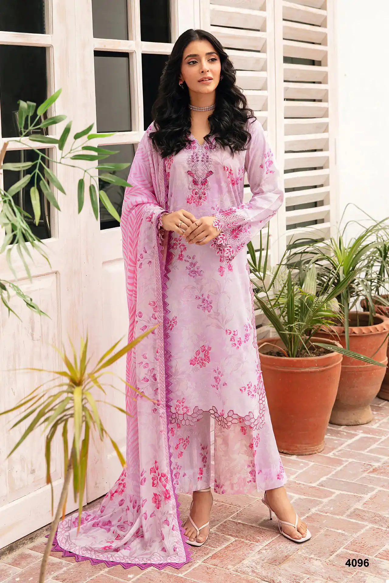 Deepsy Suits Ramsha Rungrez Luxury Lawn Pure Cotton Wholesale Pakistani Salwar Suit Catalog - Image 6