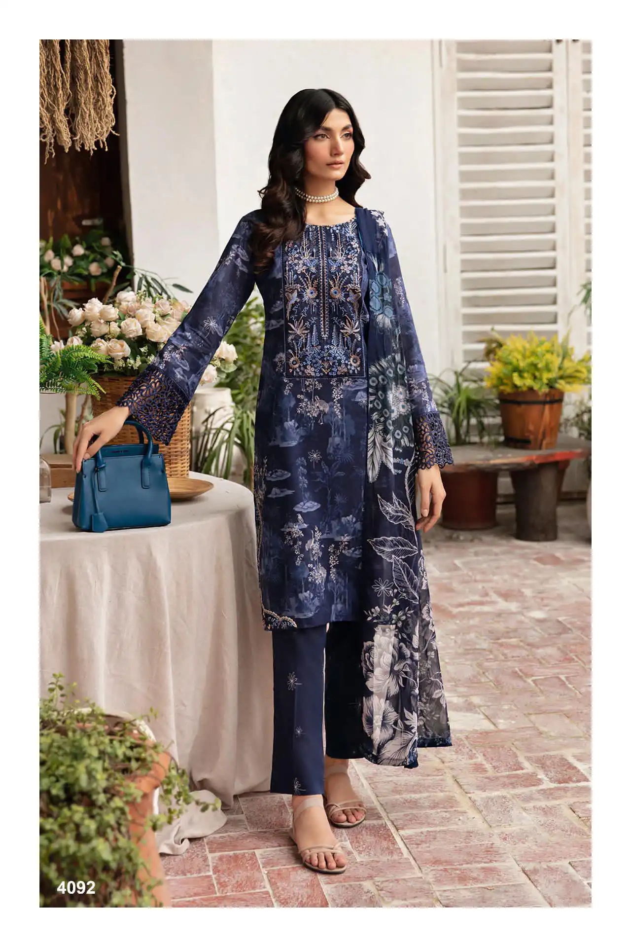 Deepsy Suits Ramsha Rungrez Luxury Lawn Nx Pure Cotton Wholesale Pakistani Salwar Suit Catalog - Image 2