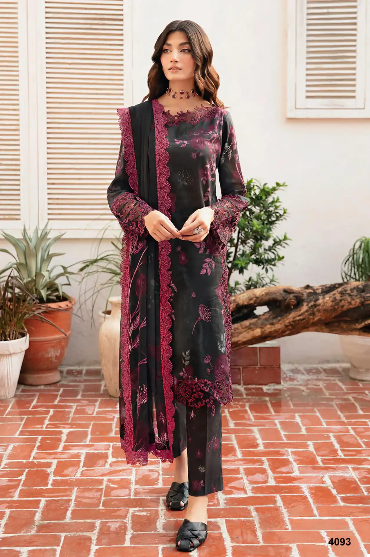 Deepsy Suits Ramsha Rungrez Luxury Lawn Nx Pure Cotton Wholesale Pakistani Salwar Suit Catalog - Image 3