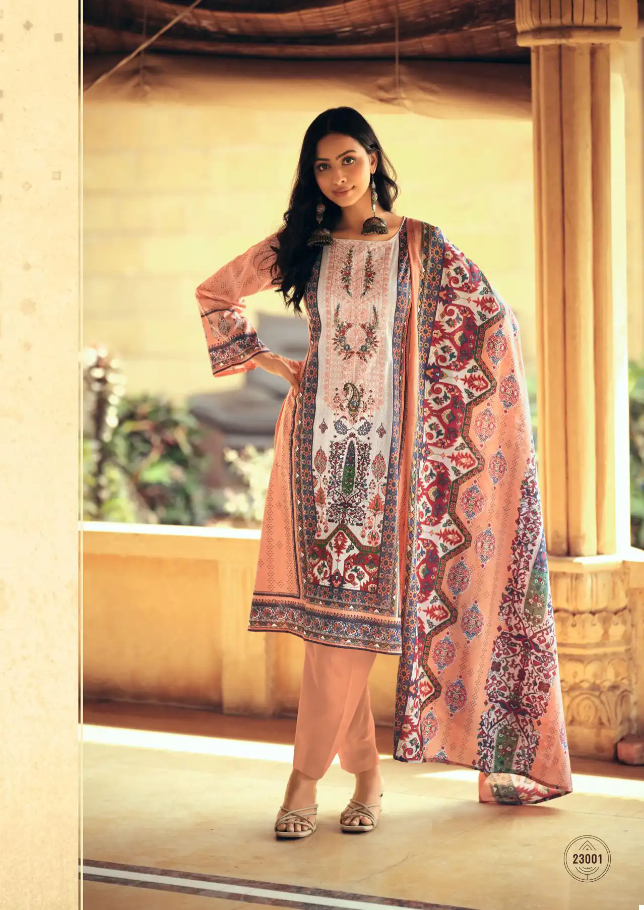 Deepsy Suits Signature Lawn Pure Cotton Wholesale Pakistani Salwar Suit Catalog - Image 2