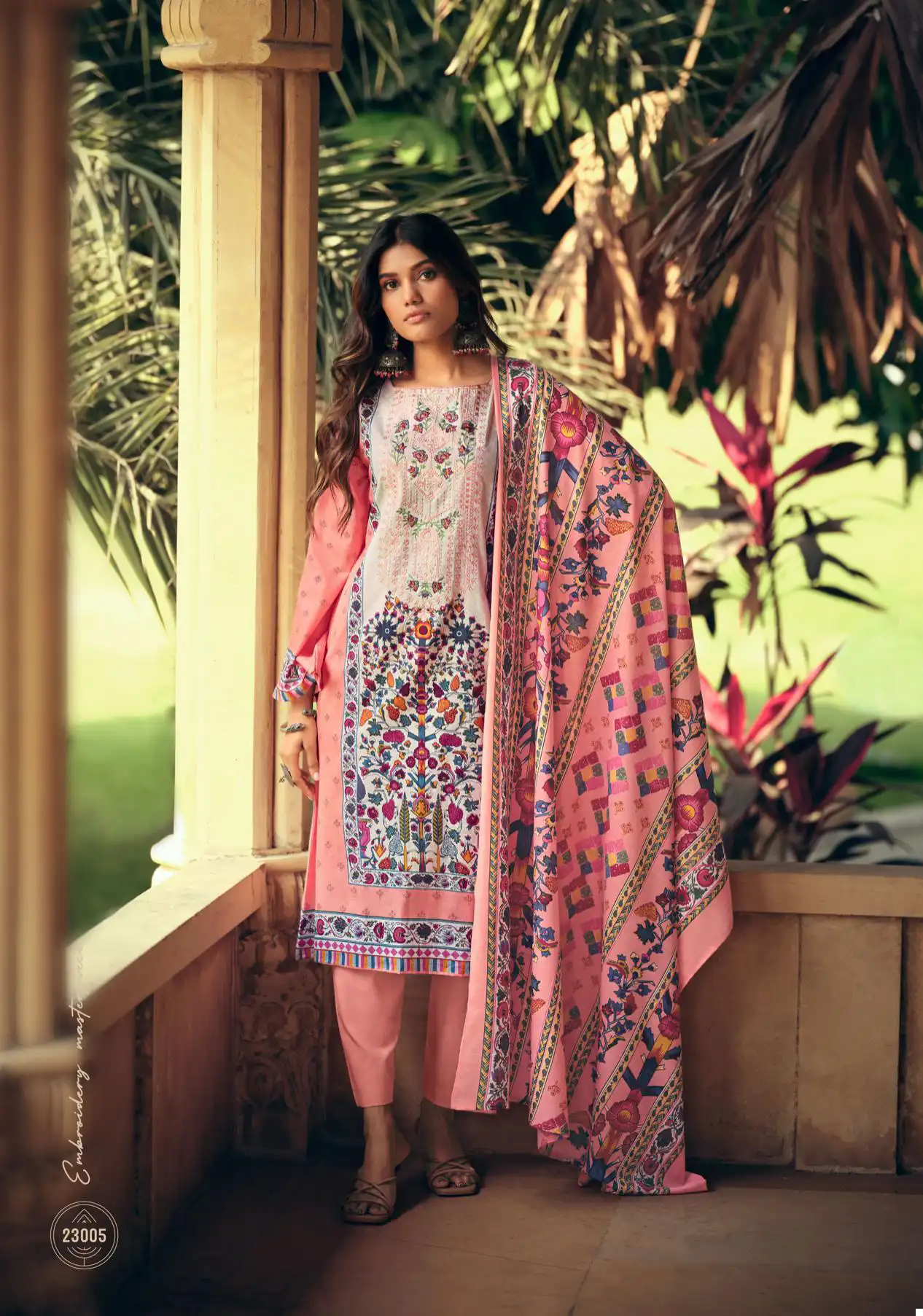 Deepsy Suits Signature Lawn Pure Cotton Wholesale Pakistani Salwar Suit Catalog - Image 7