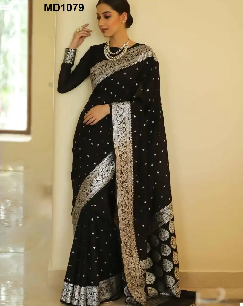 Fashion Berry Md1079 Banarasi Soft Silk Wholesale Fancy Sarees