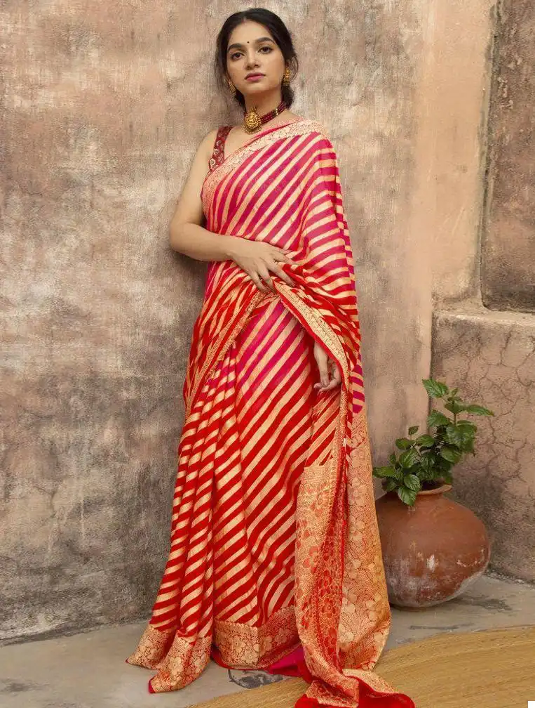 Fashion Berry Vp2039 Soft Lichi Silk Wholesale Fancy Saree