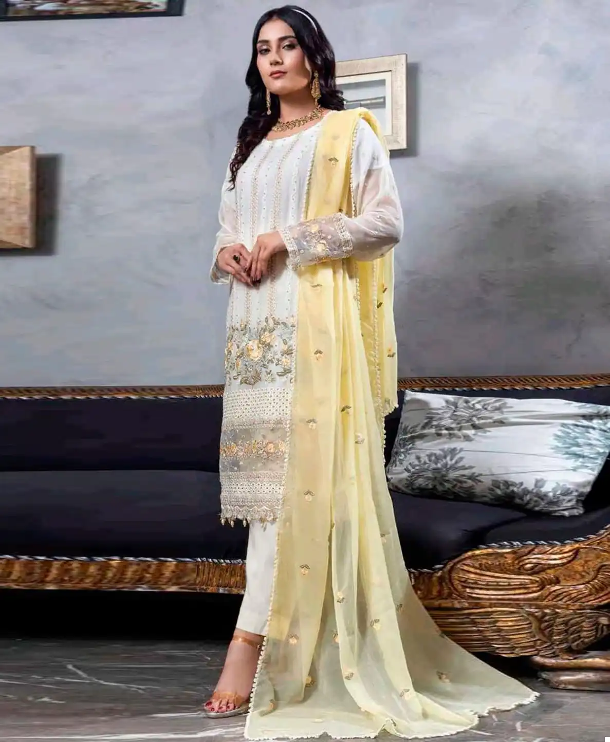 Fepic C 1319 Georgette Wholesale Pakistani Salwar Suit Catalog